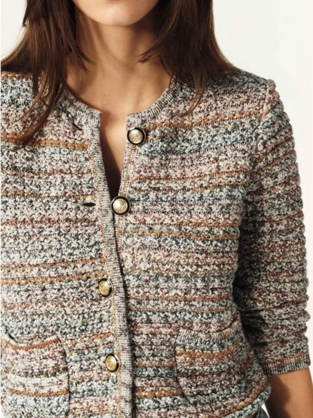 ba&sh Bash Guspa Cardigan Jacket size 2